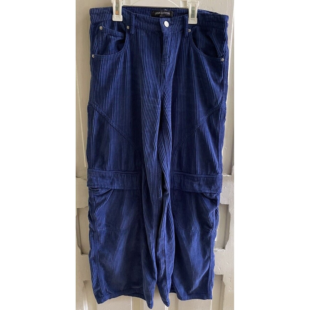 Urban Outfitters Wide Leg Baggy Corduroy Pants Size 26 BDG JNCO Cargo Y2K 90s